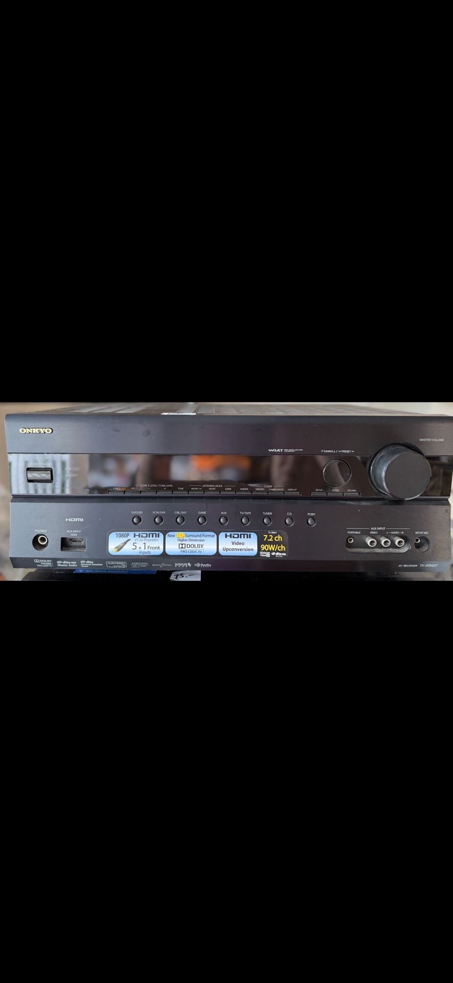 Onkyo TX-XR607 Home Theater Receiver 
