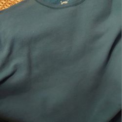 Woman's "Just MY Size" Sweatshirt, Teal 5x