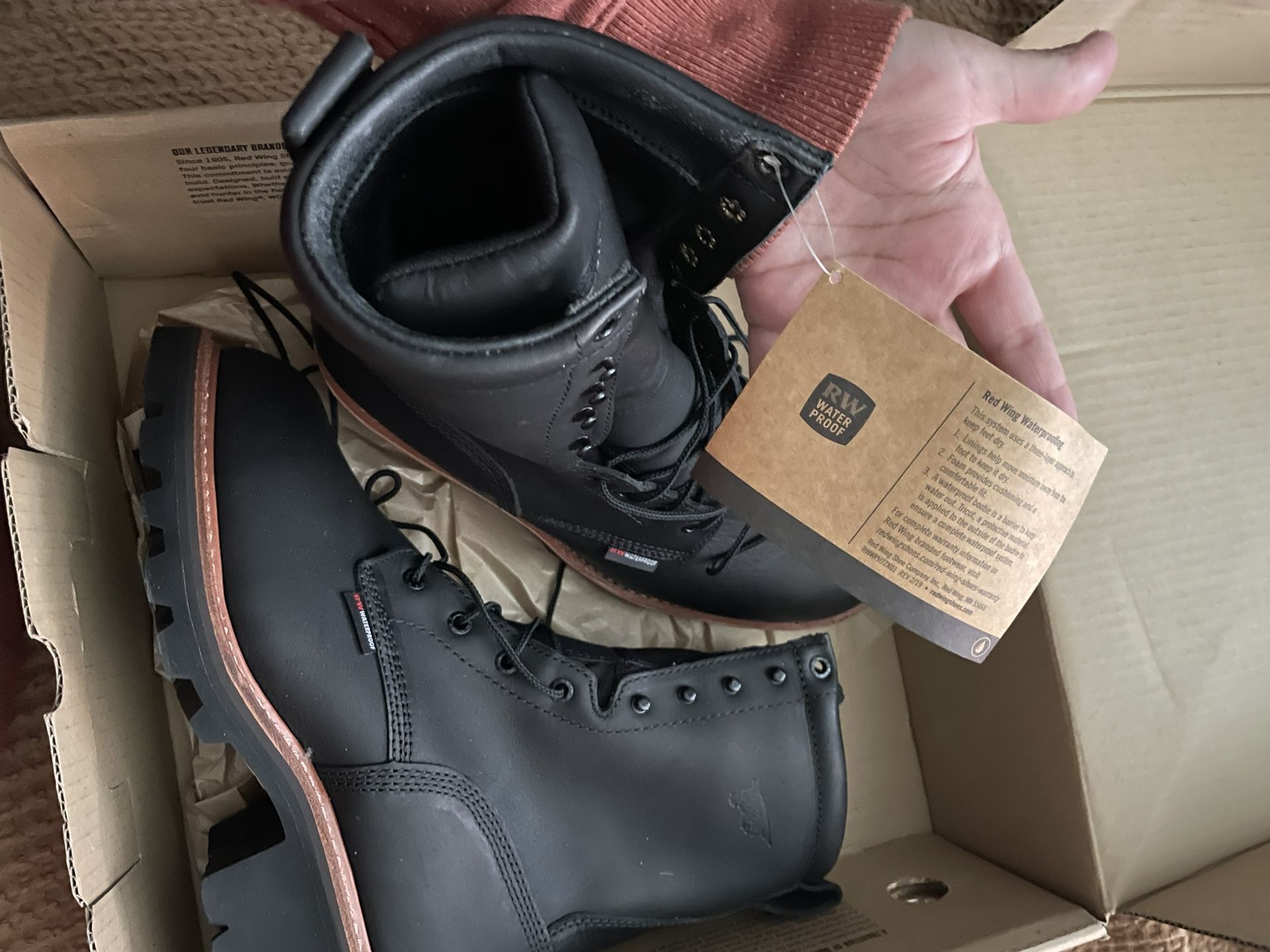 New! Red Wing LoggerMax 4416 Work Boots - Size 9.5