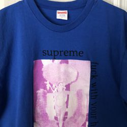 Supreme Shirt “Fuck With Your Head” Sz Large