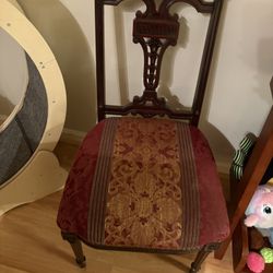 Antique Parlor Chair