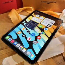 iPad Mini Cellular With Box, Keyboard, Cases, Charger