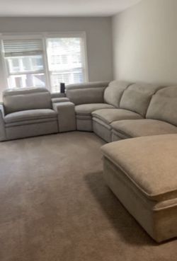Gray Sectional 