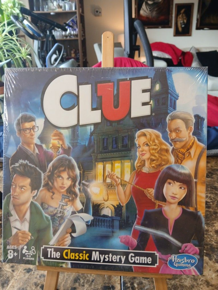 Hasbro Clue The Classic Mystery Board Game NEW Sealed
The product is a new sealed copy of the classic mystery board game Clue by Hasbro. Designed f