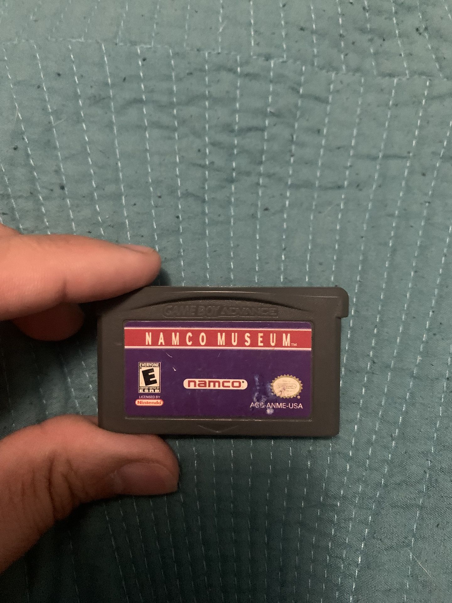Nintendo Gameboy Advance GBA Namco Museum Tested