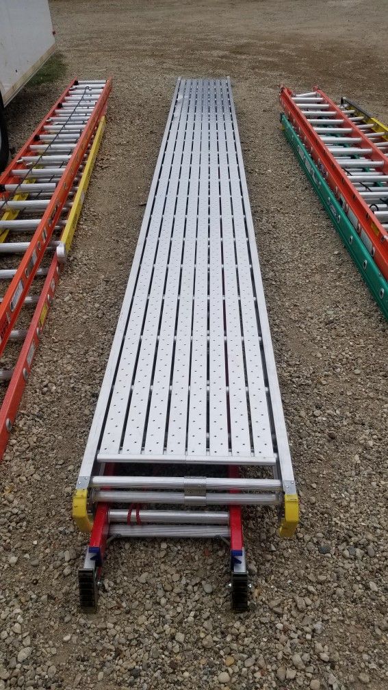 Werner 20 Ft X 24 inch Aluminium Walk plank Stage Scaffold Scaffolding Board