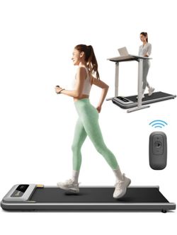 Walking Treadmill + Mat under desk