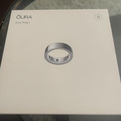 Oura Ring, Silver Size 9