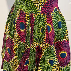 African Mini Maxi Skirt 