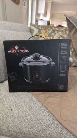 Hell's Kitchen 5 Cup Deluxe Rice Cooker 