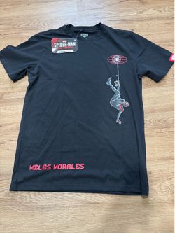 Marvel Miles Morales Spider Man Graphic Tee Size:L  NWT