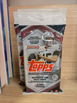 Single packs Topps Chrome