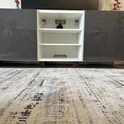 IKEA Besta entertainment center in storage unit