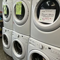 USED WHIRLPOOL WASHER AND DRYER SETS - MULTIPLE SETS AVAILABLE!