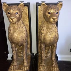 Kristopher Royal Cheetahs 55" Console Table