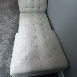 L Couch Piece. Ottoman With Storage 
