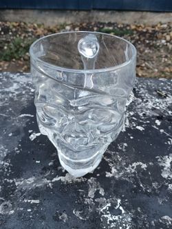 Skull Glass Mug