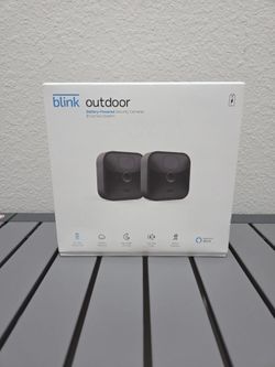 Blink - 2 Outdoor Cameras (3rd Gen) Wireless 1080p Security System NEW