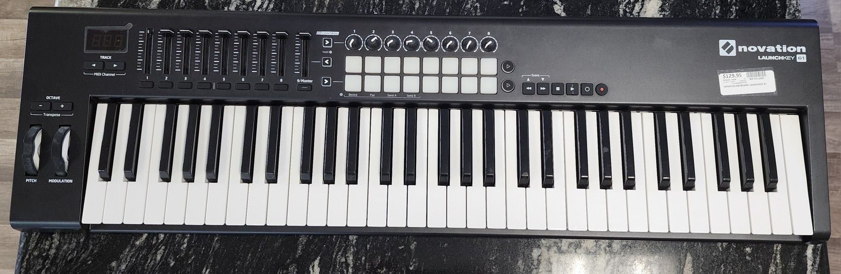 Novation Keyboard Launchkey 61