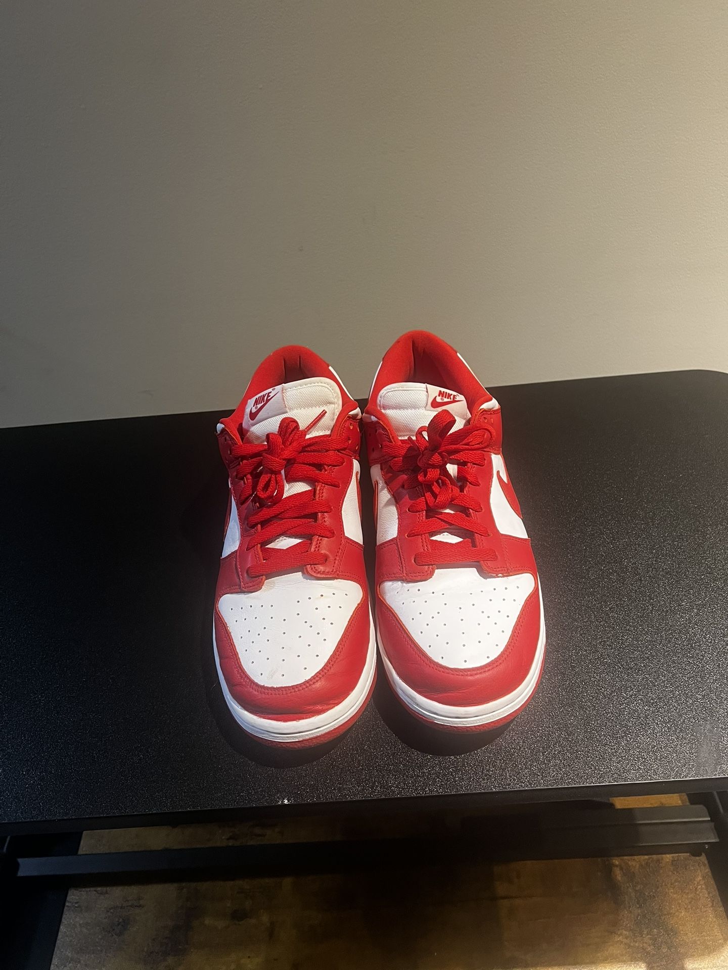 White/University Red Dunk Low