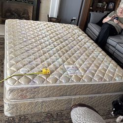 Queen Size Mattress  w/frame