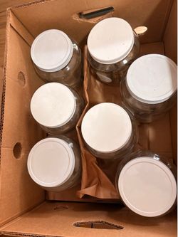 Glass jars
