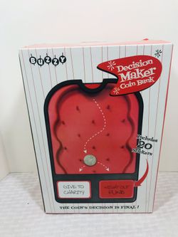 Buzzy Decision Maker Coin Bank LET FATE DECIDE!