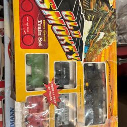 Vintage Old Smokey Train set 1980’s