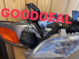 #81 Fits 97-05 Chevrolet Chevy Venture Silhouette Montana Clear Headlights+Corner Lamps Light