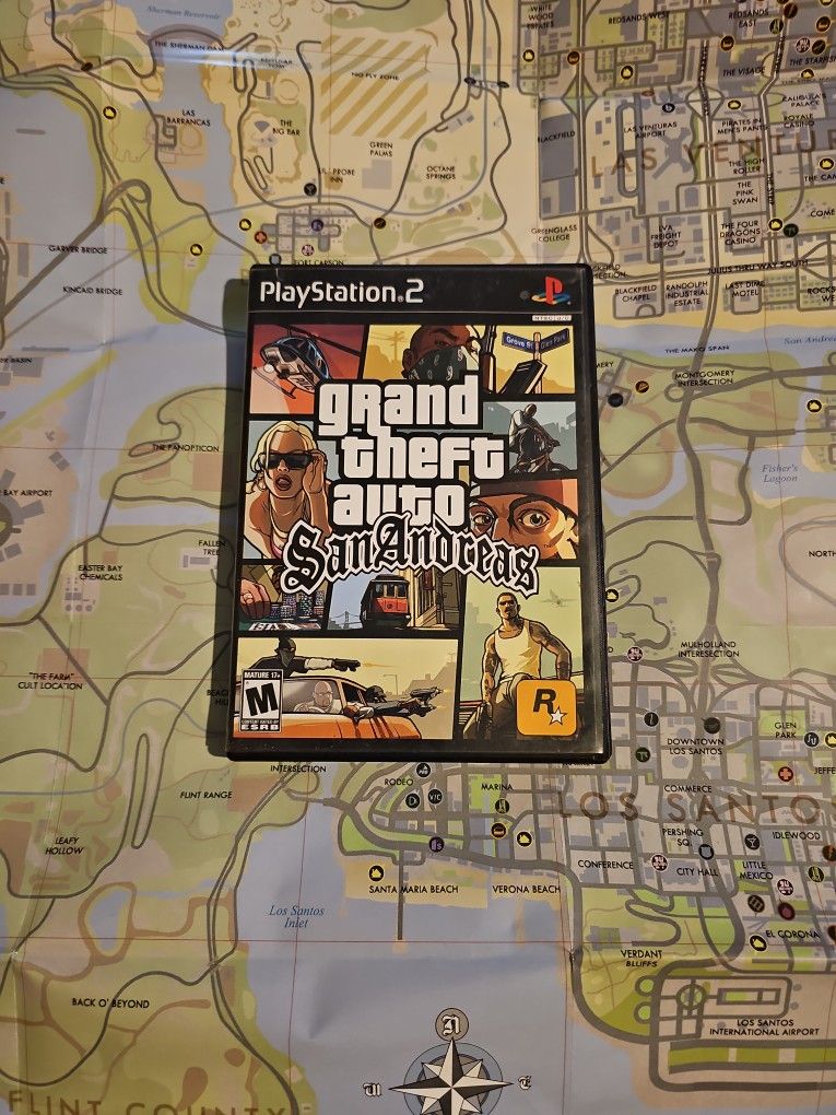 Grand Theft Auto San Andreas Ps2