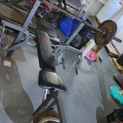 Weight Bench W Weight