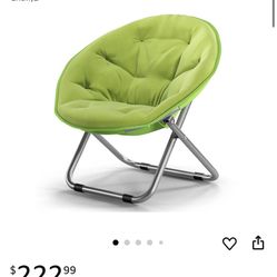 Green Saucer Chair 