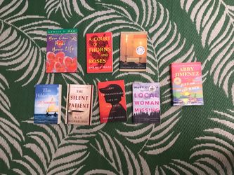 Lot of 7 Paperback Books Mixed Genre