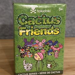 Toki doki! Cactus Friends And donutella Key Chain Plush Collectible