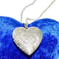 Cg Heart Locket Necklace