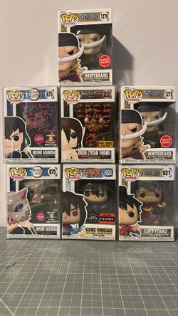 Demon slayer - Naruto - One Piece - AOT funko pops