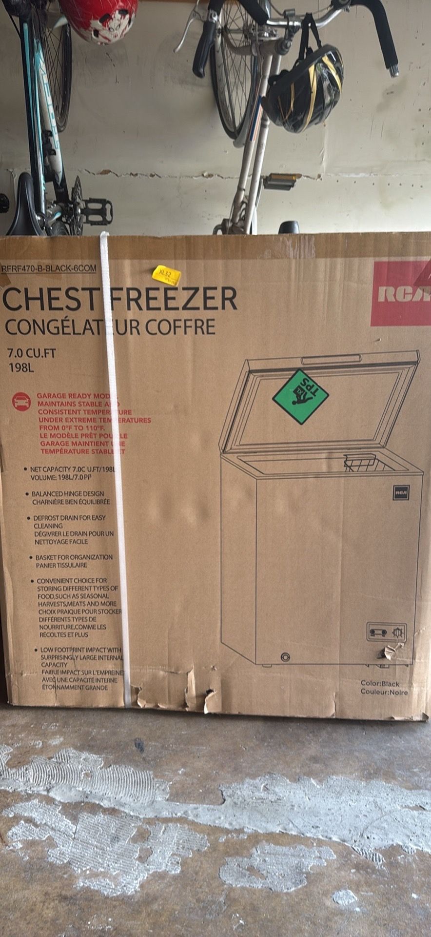 Chest freezer