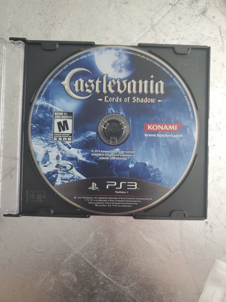 Castlevania Lords of Shadow PS3 Sony PlayStation 3 Disc Only 