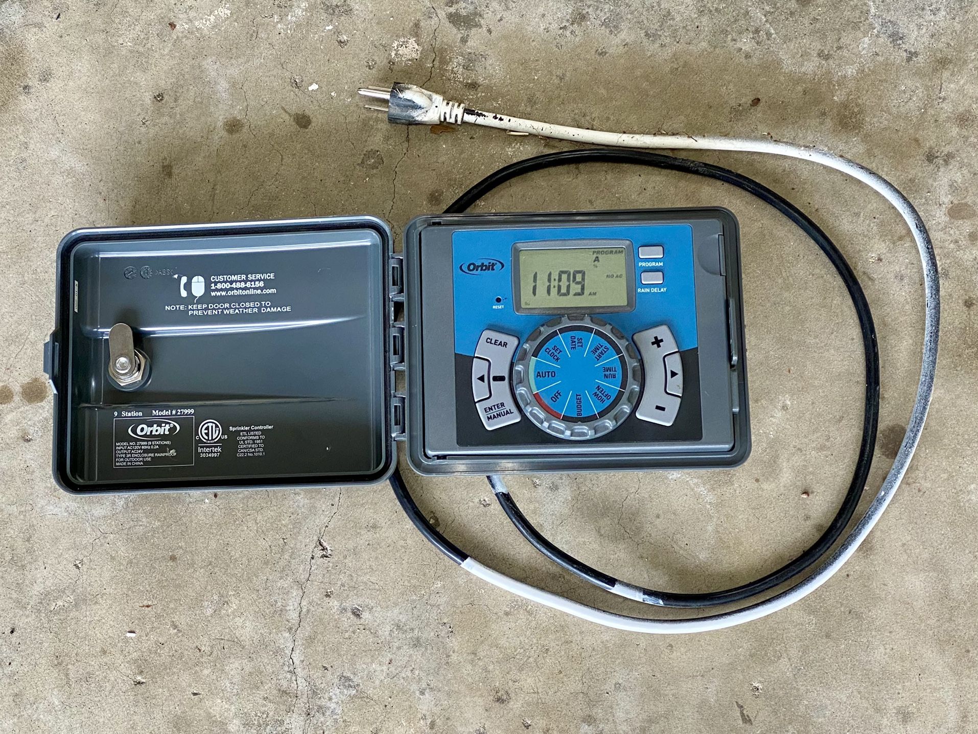 Orbit 9-station Sprinkler Timer