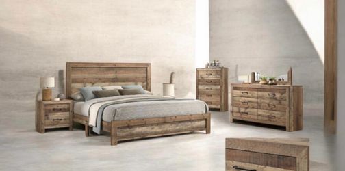 Chic rustic Queen set