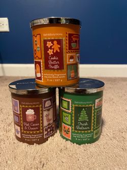 Bath & Body Works Candles – Unused Seasonal Scents
