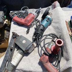 Makita, Milwaukee, And Cenco Tools