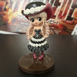Qposket Petit One Piece Mini Anime Figure Perona- No Box - 2 Inch Figure