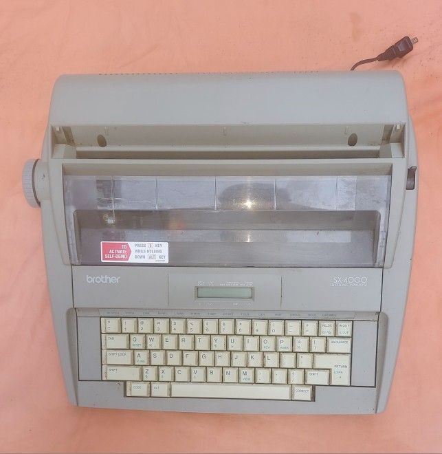 Brother Electronic Word Processing Typewriter, SX-4000