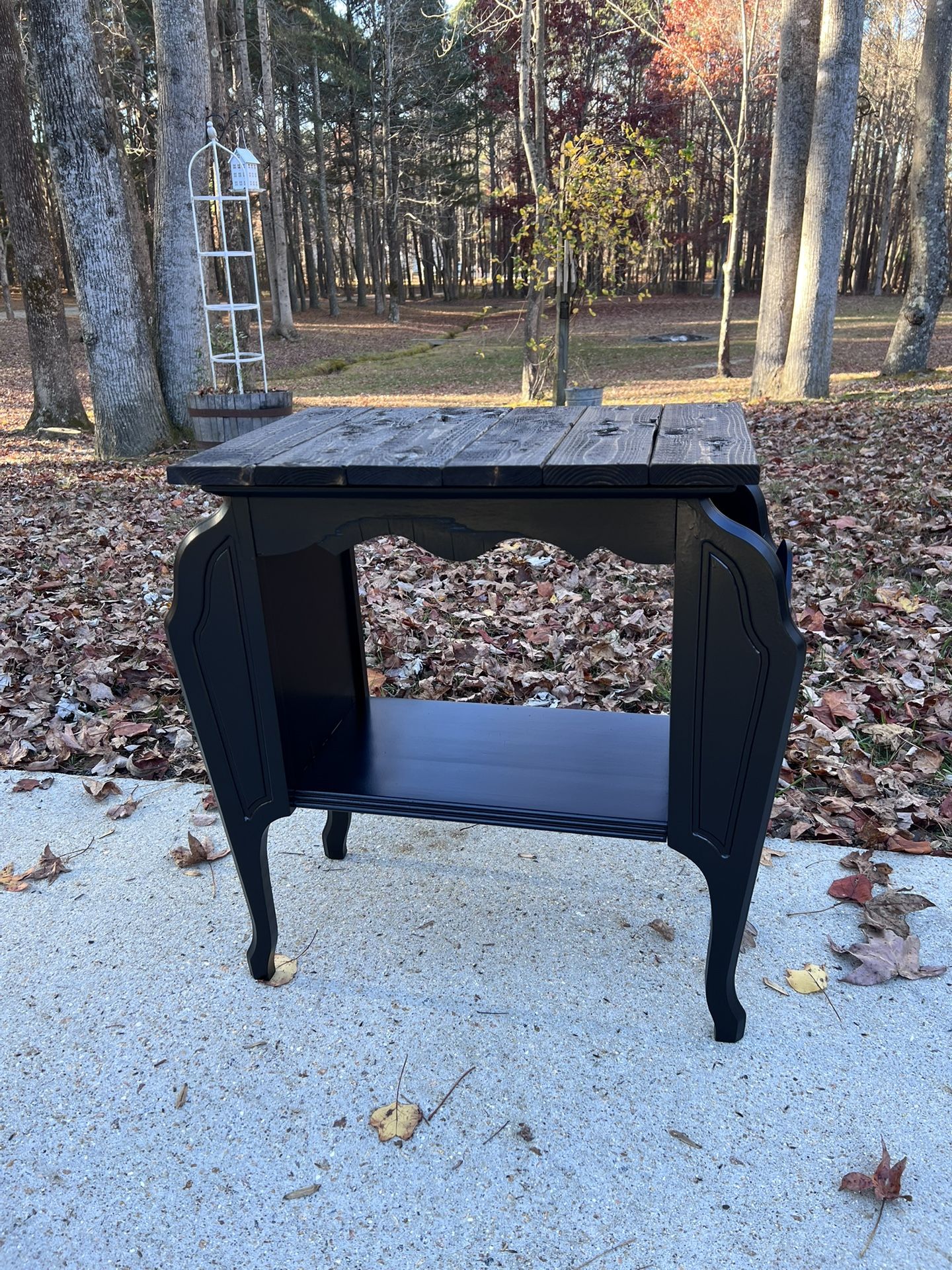 Vintage Reconditioned Farmhouse Magazine Table 