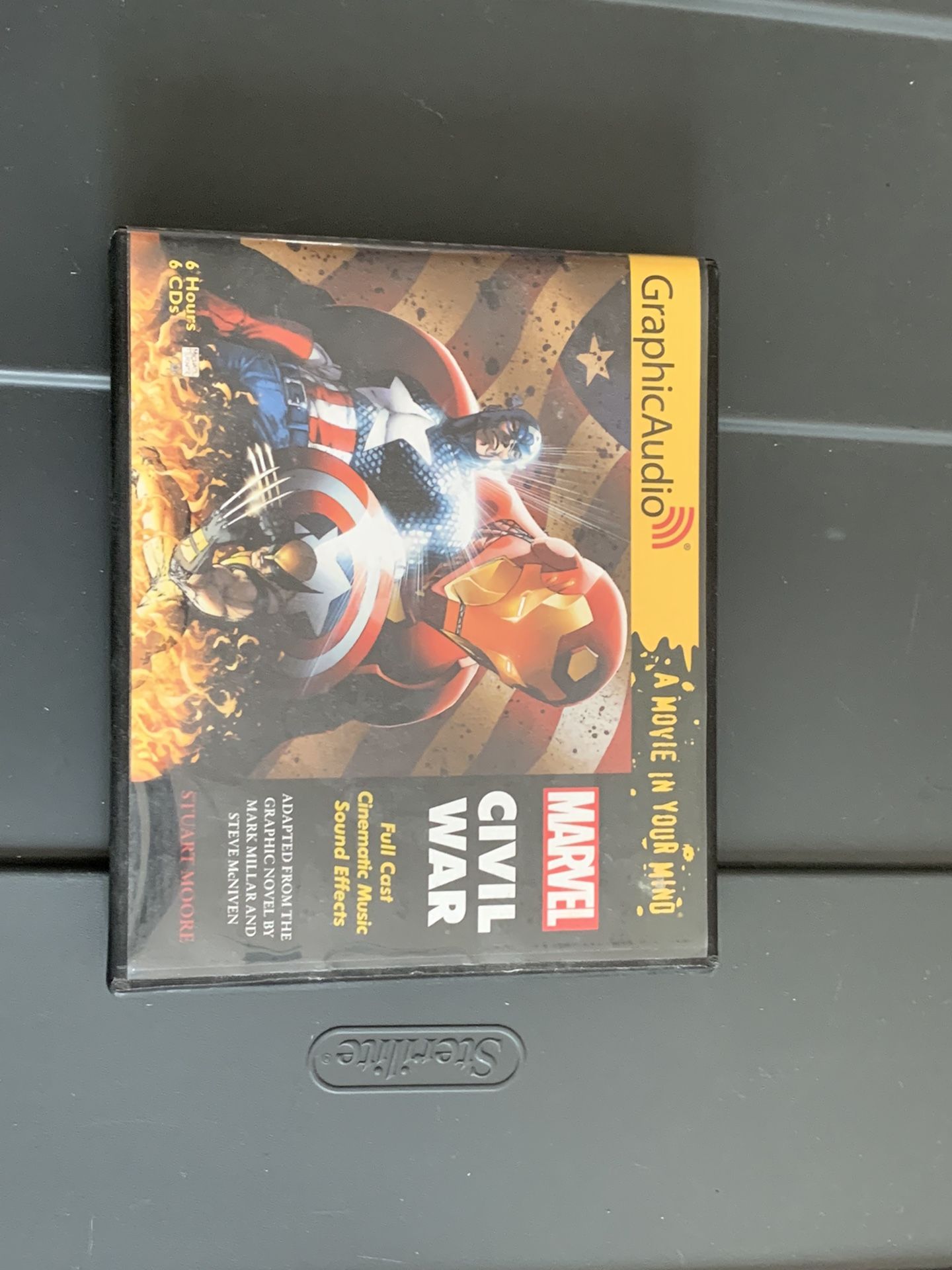 Captain America Civil War Graphic Audio