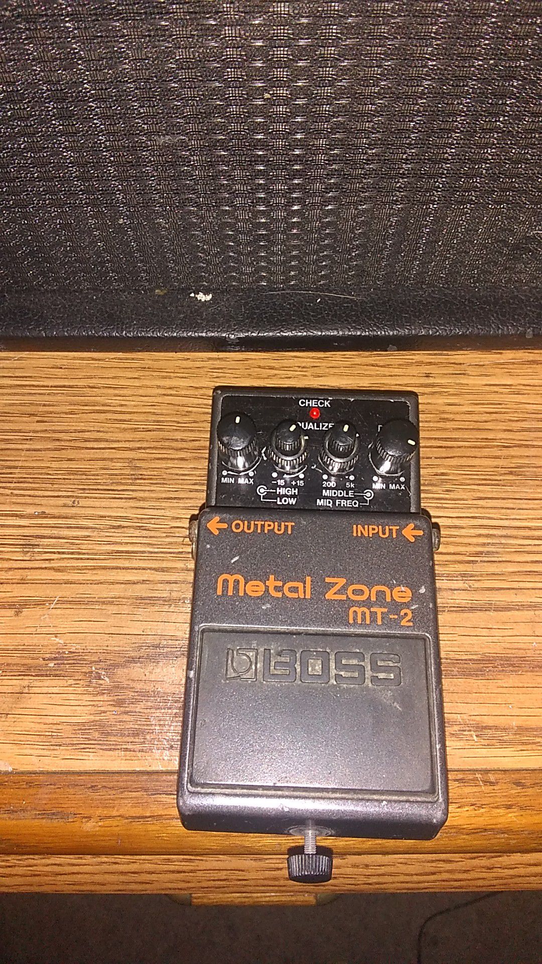 Boss metal zone pedal