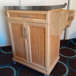 Rolling Cabinet Kitchen Cart