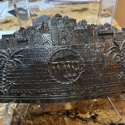 Silver Plated Temple Wall Israel