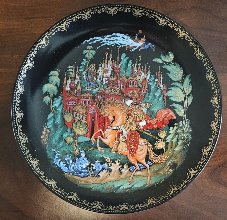 Russian Collector Plates $25 For Set